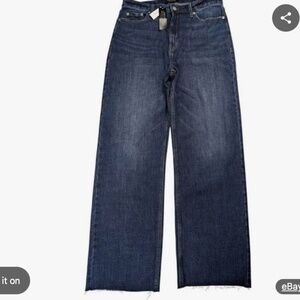 Banana Republic Ultra High Rise Straight Fit, Dark Blue 28/6